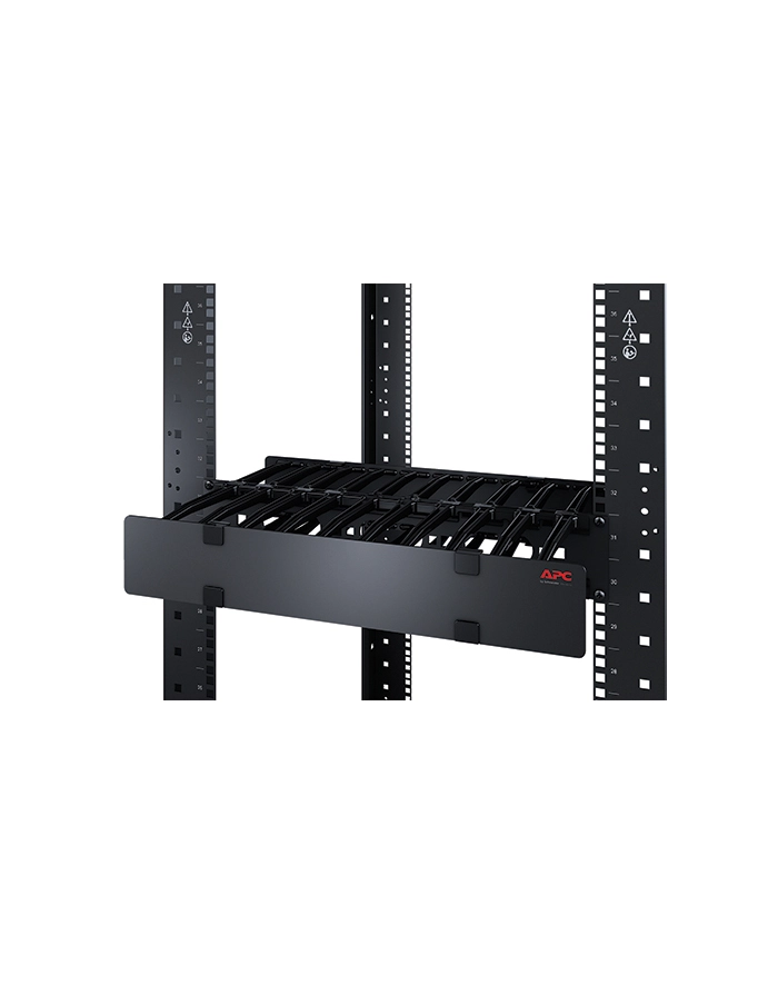 APC Horizontal Cable Manager, 1U x 4'' 6'' deep, Single-Sided główny