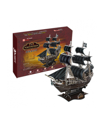 PUZZLE 3D Okręt piracki Zemsta Królowej