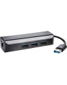 Adapter Kensington UA3000E USB 3.0 to Ethernet Adapter with USB Hub - nr 64
