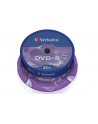 DVD+R VERBATIM AZO 4.7GB 16X MATT SILVER SP 25SZT - nr 1