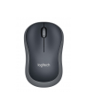 MYSZ LOGITECH M185 WIRELESS SWIFT GREY SZARA - nr 2