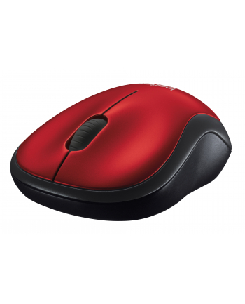 MYSZ LOGITECH M185 WIRELESS RED - CZERWONA