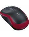 MYSZ LOGITECH M185 WIRELESS RED - CZERWONA - nr 23