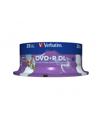 DVD+R VERBATIM DL 8.5GB 8X PRINTABLE SP 25SZT nr 2