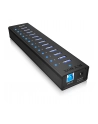 RaidSonic Icy Box Hub 10x USB 3.0 z portem ładującym USB, Czarny - nr 26