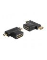 Delock Adapter HDMI (F) -> HDMI-C mini (M) + HDMI-D micro (M) - nr 8