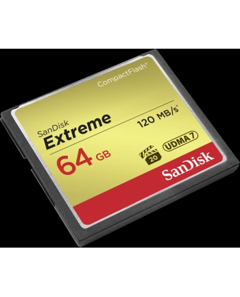 SANDISK COMPACT FLASH EXTREME 64GB 120 MB/s nr 1