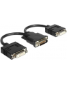 Delock adapter DMS-59 (M) > 2 x DVI (F) 24+5, 20cm - nr 17