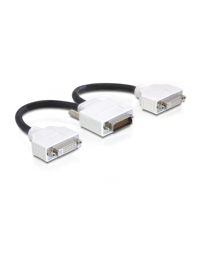 Delock adapter DMS-59 (M) > 2 x DVI (F) 24+5, 20cm główny
