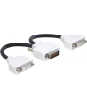 Delock adapter DMS-59 (M) > 2 x DVI (F) 24+5, 20cm - nr 8
