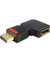 Delock adapter Displayport 1.1 (M) > Displayport (F) kątowy - nr 10