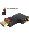 Delock adapter Displayport 1.1 (M) > Displayport (F) kątowy - nr 7