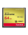 SANDISK COMPACT FLASH EXTREME 64GB 120 MB/s - nr 24