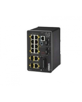 Cisco IE 2000 Switch 8 x 10/100 RJ-45, 2 T/SFP GE, LAN Lite