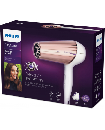 Suszarka Philips HP8280/00 (2300W/Biało-złoty)