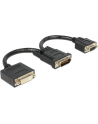 Delock adapter DMS-59 (M) > DVI 24+5 (F) + VGA (F) 20 cm - nr 5
