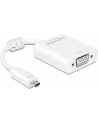 Delock Adapter HDMI Micro-D męski > VGA żeński z funkcją audio, biały - nr 10
