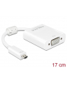 Delock Adapter HDMI Micro-D męski > VGA żeński z funkcją audio, biały - nr 4