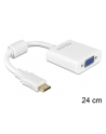 Delock Adapter HDMI Micro-D męski > VGA żeński z funkcją audio, czarny - nr 8