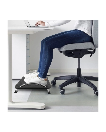 Techly Podnóżek ergonomiczny z regulacją kąta pochylenia, czarny nr 1