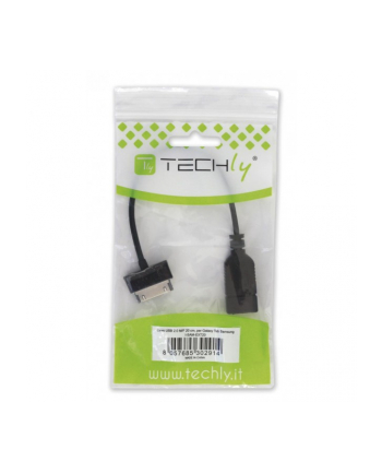 Techly Kabel USB do Samsunga Galaxy Tab, czarny, 1,2m