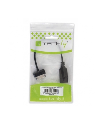 Techly Kabel USB do Samsunga Galaxy Tab, czarny, 1,2m nr 1