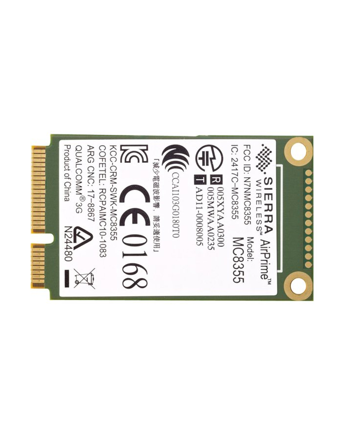 HP un2430 EV-DO/HSPA W8 Mini Card H6F23AA główny