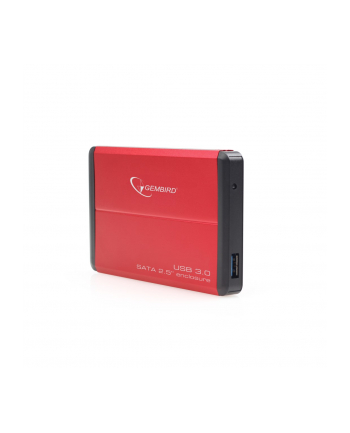 GEMBIRD OBUDOWA USB 3.0 2.5  SATA CZERWONA