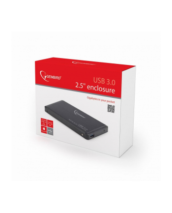 GEMBIRD OBUDOWA USB 3.0 2.5  SATA CZARNA