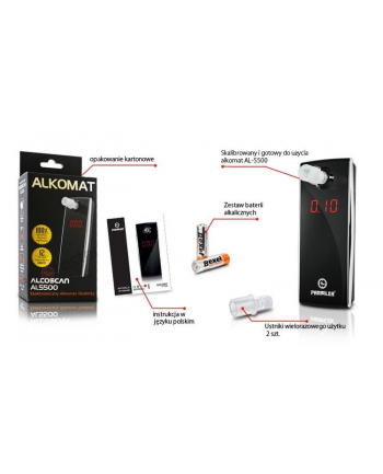 PROMILER ALKOMAT AL5500 + ALKOTEST