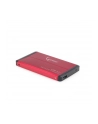 GEMBIRD OBUDOWA USB 3.0 2.5  SATA CZERWONA - nr 10