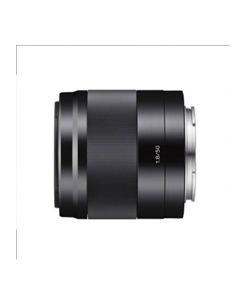 Sony SEL-50F18B E50mm F1.8 portrait lens Black/Optical SteadyShot image stabilisation within lens.