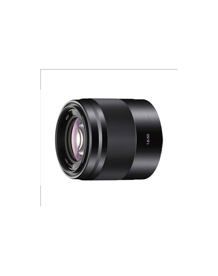 Sony SEL-50F18B E50mm F1.8 portrait lens Black/Optical SteadyShot image stabilisation within lens. główny