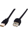 Przedłużacz USB 2.0 3m czarny ASSMANN - nr 10