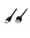 Przedłużacz USB 2.0 3m czarny ASSMANN - nr 2