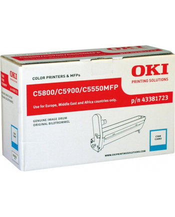 OKI Bęben Niebieski C58/59=43381723=C5800  C5900  C5550  20000 str.