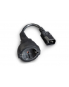 ADAPTER ZASILAJĄCY IEC 320 C14 -> SCHUKO(F) DO UPS GEMBIRD - nr 6