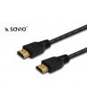 Kabel HDMI CL-37 SAVIO 1m, czarny, złote końcówki, v1.4 - nr 3