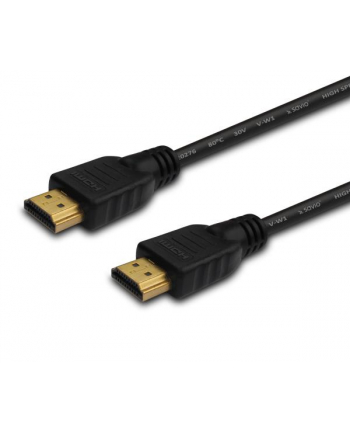 Kabel HDMI CL-38 SAVIO 15m, czarny, złote końcówki, v1.4