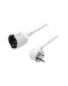 Przedłużacz kabla Schuko 230V LogiLink LPS101 biały, 3m - nr 4