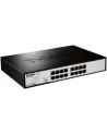 D-LINK DGS-1016D, 16-port UTP 10/100/1000Mbps Auto-sensing, Stand-alone, Unmanaged, 11-inch desktop & rack-mount, 1U, D-link Green technology, EEE+ mode DIP switch, + Rackmount Brackets, Metal case with internal power supply - nr 13