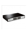 D-LINK DGS-1016D, 16-port UTP 10/100/1000Mbps Auto-sensing, Stand-alone, Unmanaged, 11-inch desktop & rack-mount, 1U, D-link Green technology, EEE+ mode DIP switch, + Rackmount Brackets, Metal case with internal power supply - nr 3