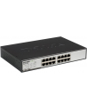 D-LINK DGS-1016D, 16-port UTP 10/100/1000Mbps Auto-sensing, Stand-alone, Unmanaged, 11-inch desktop & rack-mount, 1U, D-link Green technology, EEE+ mode DIP switch, + Rackmount Brackets, Metal case with internal power supply - nr 34