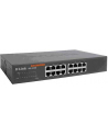 D-LINK DGS-1016D, 16-port UTP 10/100/1000Mbps Auto-sensing, Stand-alone, Unmanaged, 11-inch desktop & rack-mount, 1U, D-link Green technology, EEE+ mode DIP switch, + Rackmount Brackets, Metal case with internal power supply - nr 40