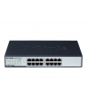 D-LINK DGS-1016D, 16-port UTP 10/100/1000Mbps Auto-sensing, Stand-alone, Unmanaged, 11-inch desktop & rack-mount, 1U, D-link Green technology, EEE+ mode DIP switch, + Rackmount Brackets, Metal case with internal power supply - nr 26