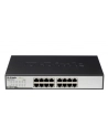 D-LINK DGS-1016D, 16-port UTP 10/100/1000Mbps Auto-sensing, Stand-alone, Unmanaged, 11-inch desktop & rack-mount, 1U, D-link Green technology, EEE+ mode DIP switch, + Rackmount Brackets, Metal case with internal power supply - nr 45