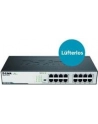 D-LINK DGS-1016D, 16-port UTP 10/100/1000Mbps Auto-sensing, Stand-alone, Unmanaged, 11-inch desktop & rack-mount, 1U, D-link Green technology, EEE+ mode DIP switch, + Rackmount Brackets, Metal case with internal power supply - nr 61