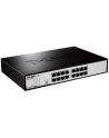 D-LINK DGS-1016D, 16-port UTP 10/100/1000Mbps Auto-sensing, Stand-alone, Unmanaged, 11-inch desktop & rack-mount, 1U, D-link Green technology, EEE+ mode DIP switch, + Rackmount Brackets, Metal case with internal power supply - nr 62
