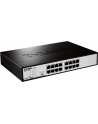 D-LINK DGS-1016D, 16-port UTP 10/100/1000Mbps Auto-sensing, Stand-alone, Unmanaged, 11-inch desktop & rack-mount, 1U, D-link Green technology, EEE+ mode DIP switch, + Rackmount Brackets, Metal case with internal power supply - nr 64