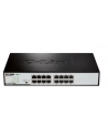 D-LINK DGS-1016D, 16-port UTP 10/100/1000Mbps Auto-sensing, Stand-alone, Unmanaged, 11-inch desktop & rack-mount, 1U, D-link Green technology, EEE+ mode DIP switch, + Rackmount Brackets, Metal case with internal power supply - nr 76